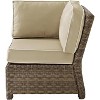 HomeStock Bradenton Outdoor Wicker Sectional Sofa - 2 of 4