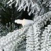 Christmas Shadow Woods Flocked Spruce Artificial Tree 9ft, Pre-Lit 600 Warm White LED Lights, 1541 PE/PVC 1541 Tips - 4 of 4