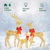 Karl Home | 3pcs LED Gold Family Elk Decoration - 4 of 4