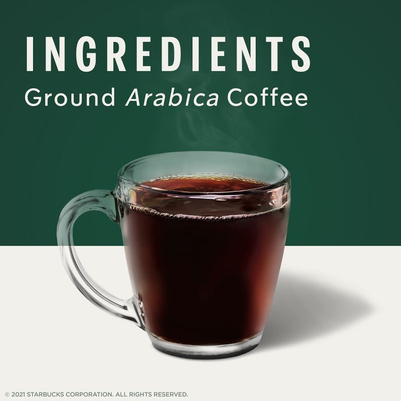Starbucks Blonde Light Roast K-Cup Coffee Pods Veranda Blend for Keurig Brewers, 4 of 8
