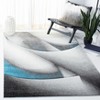 Hollywood HLW716 Power Loomed Area Rug  - Safavieh - 2 of 4