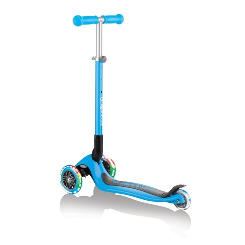 Patinete Globber Primo Foldable Lights Blue - Scooter Xtreme