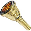 Denis Wick DW4880E SM4U Gold-plated Euphonium Mouthpiece, Mead Ultra model - 2 of 4