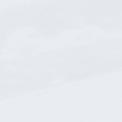 White Queen Cotton Percale Deep Pocket Sheet Set