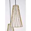 Elegant Lighting Modesta 3 Light Brass Pendant - 4 of 4