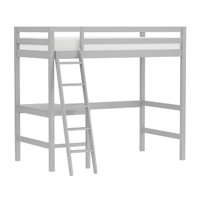 Kids' Twin Caspian Study Loft Gray - Hillsdale Furniture