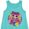 - LOL Surprise! - Skater Chick w/ Flowers Graphic Sleeveless Aline Dress - 2 of 3