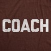 Mens Funny T Shirts Coach Sarcastic Sports Team Graphic Novelty Coaching Tee For Men - Crazy Dog Men's T Shirt Gift for Teacher Brown L - 2 of 4