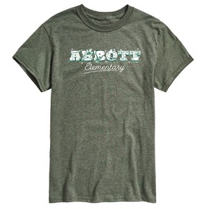 Men's - Abbott Elementary - Logo Short Sleeve Graphic T-Shirt - 1 of 4
