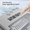 ZAFRO Ice Makers Countertop with Handle,26.5Lbs/24H,9 Cubes in 6 Mins,2 Sizes of Bullet Ice,Portable Machine with Self-Cleaning - 2 of 4