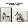 Americanflat 20x26 Picture Frame with Polished Plexiglass - Streamline Collection - Thin Border Picture Frame for Wall Display - Black - 4 of 4