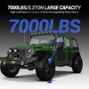 33" High Lift Farm Jack, 7000 lbs Capacity Ratcheting Off Road Utility Jack, Farm Jack for Tractor Truck Bumper Lift, Lift Height 5.12-25.39", Green - 4 of 4