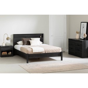 South Shore Holland 6 Drawer Double Dresser Gray Oak: Laminated Particle Board, Anti-Tip, 5-Year Warranty - 1 of 4