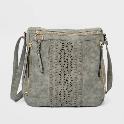 VR NYC Crossbody Bag - Charcoal Gray