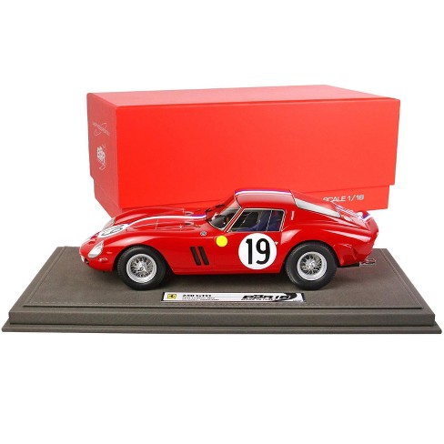 Ferrari 250 Gto S N 3705gt 19 2nd Place 24h Of Le Mans 1962 W Display Case Ltd Ed To 500 Pcs 1 18 Model Car By r Target