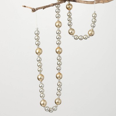 Sullivans 5' Ball Artificial Garland 60"L Gold