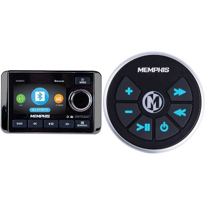 Memphis Audio MXAZ24MC Bluetooth Media Center with MXA1MCR Wired Remote
