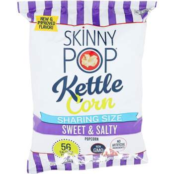 Skinny Pop Popcorn Kettle Corn - Case of 6 - 8.1 oz