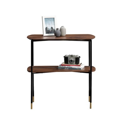 Sauder Harvey Park Side Table Grand Walnut Finish