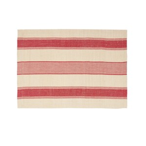 C&F Home Stowe Cotton Woven Placemats Set of 6, 13" x 19" - 1 of 3