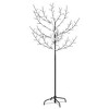 vidaXL Christmas Tree Decoration Artificial Tree with Cherry Blossom Lights - Blue 59.1" - 3 of 4