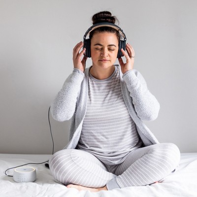 White Rechargeable Multi-Sound Machine with Night Light