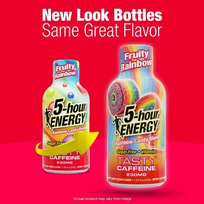 5 Hour Energy Fruity Rainbow Extra Strength Shot - 10pk - 19.3 fl oz
