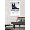 Trends International NHL New York Rangers - Drip Skate 21 Framed Wall Poster Prints - 2 of 4