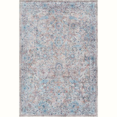 Well Woven Millie Medallion Modern Distressed Oriental Carpet 3'11" X 5 ...