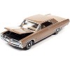 1964 Pontiac Grand Prix Royal Bobcat Saddle Bronze Metallic "Vintage Muscle" Limited Ed 1/64 Diecast Model Car by Auto World - 3 of 3