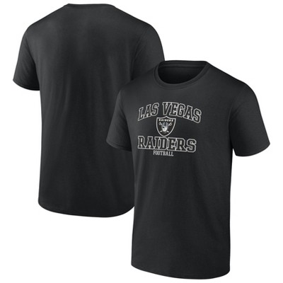 Nfl Las Vegas Raiders Men's Quick Turn Performance Short Sleeve T-shirt :  Target