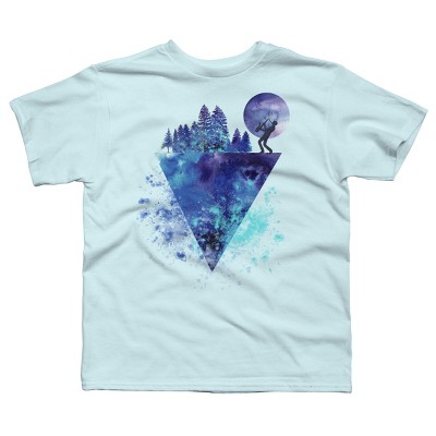 Boy's Design By Humans Play Music On The Edge By Maryedenoa T-Shirt