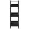 vidaXL Bookcase Storage Organizer Display Shelf Rack 5-Tier Engineered Wood - 4 of 4