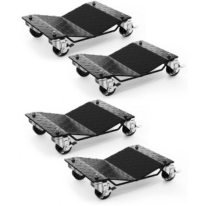 Wheel Dolly Set of 4, 6000LBS Car Moving Dolly, Heavy-Duty Tire Cart Moving Cars, Trucks, Trailers, Motorcycles - 1 of 4