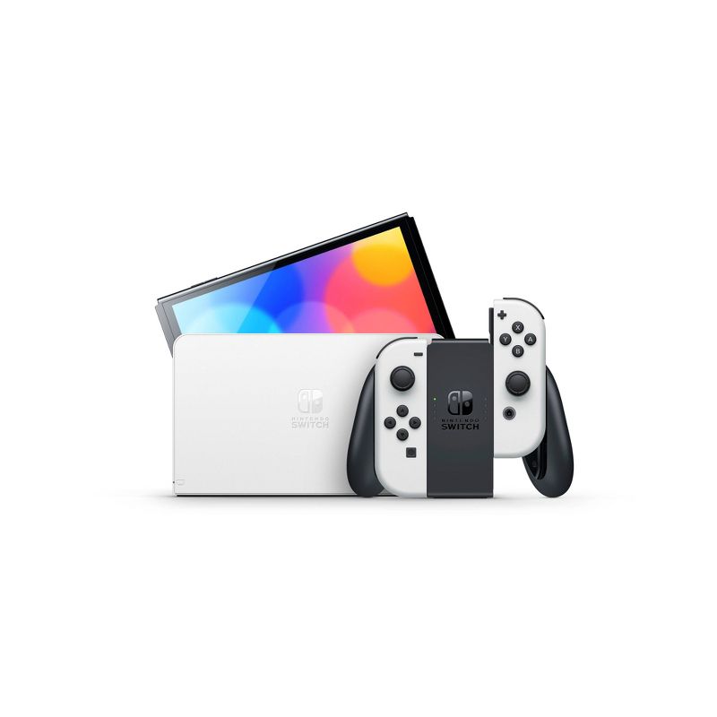 Nintendo Switch - OLED Model with White Joy-Con, 3 of 14