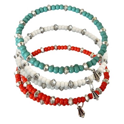 Fifth and Ninth - Mia Wrap Bracelet Bundle - Silver