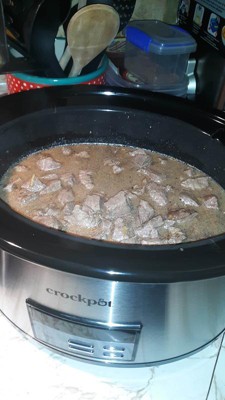 Crock-Pot 6 Qt. Choose-a-Crock Slow Cooker in Silver 985120568M