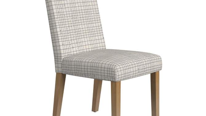 Classic Mini Grid Pattern Upholstered Dining Chair - HomePop, 2 of 13, play video
