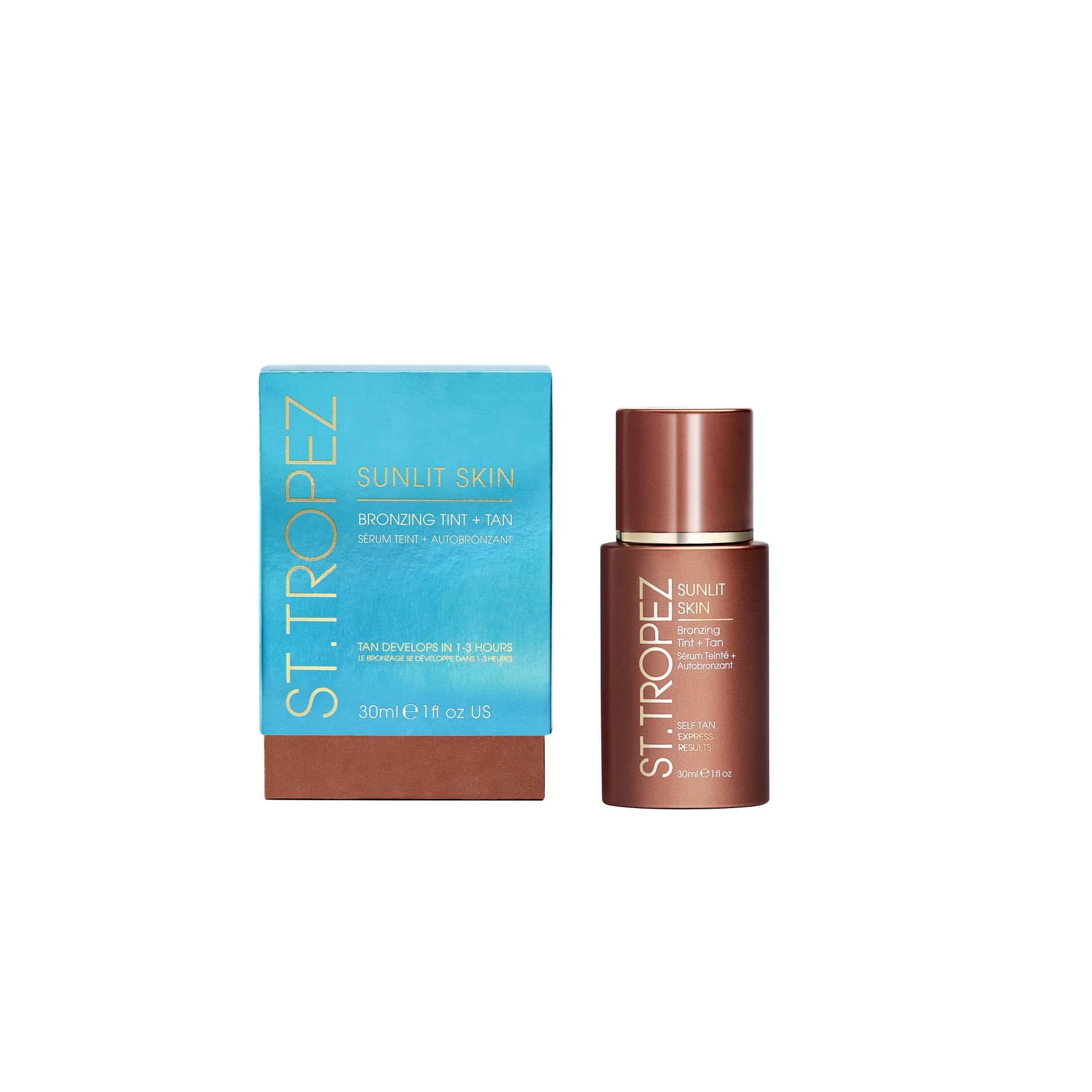 St. Tropez Sunlit Skin Bronzing Tint + Tan - 1.01 fl oz - Beauty Studio