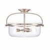 Elk Home Wentworth 3 - Light Semi-Flush Mount in  Brushed Nickel - 4 of 4