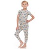 BenBen Kids 3 Pack Pajamas short sleeve set - Dark Dinosaurs/Blue Dinosaurs/Trucks - 3 of 4