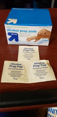 up and up alcohol prep pads