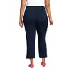 Lands' End Women's Starfish High Rise Knit Denim Straight Crop Jeans - 2 of 4
