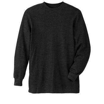Kingsize Men's Big & Tall Quarter Zip Sweater Fleece - Tall - L