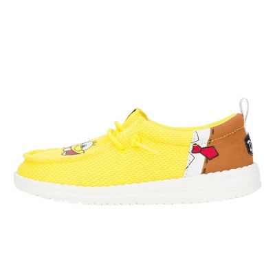 Hey Dude X SpongeBob - Kids Comfortable Slip on Shoes