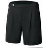 INSPIRE CHIC Men's Summer Pleated Front Business Dress Chino Shorts - 2 of 4