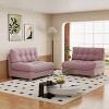 NicBex Couches for Living Room 90.5" Cloud Compression Sofa Loveseat Velvet Modern Upholstered 2 Seat Sofa for Apartment, Bedroom - 2 of 4