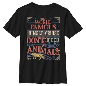 Boy's Jungle Cruise World Famous Retro Logo T-Shirt - 1 of 4