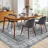 Boho Vintage Area Rug for Living Room,Washable Abstract Mattress,Non-Slip Low Pile Throw Soft Rugs with Rubber Backing,Kitchen Carpet - 2 of 4