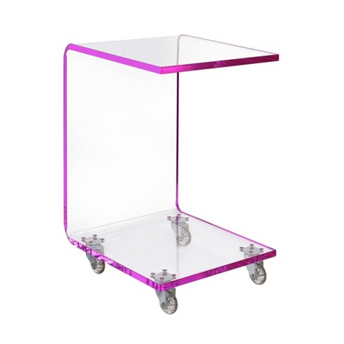 Target acrylic sale table